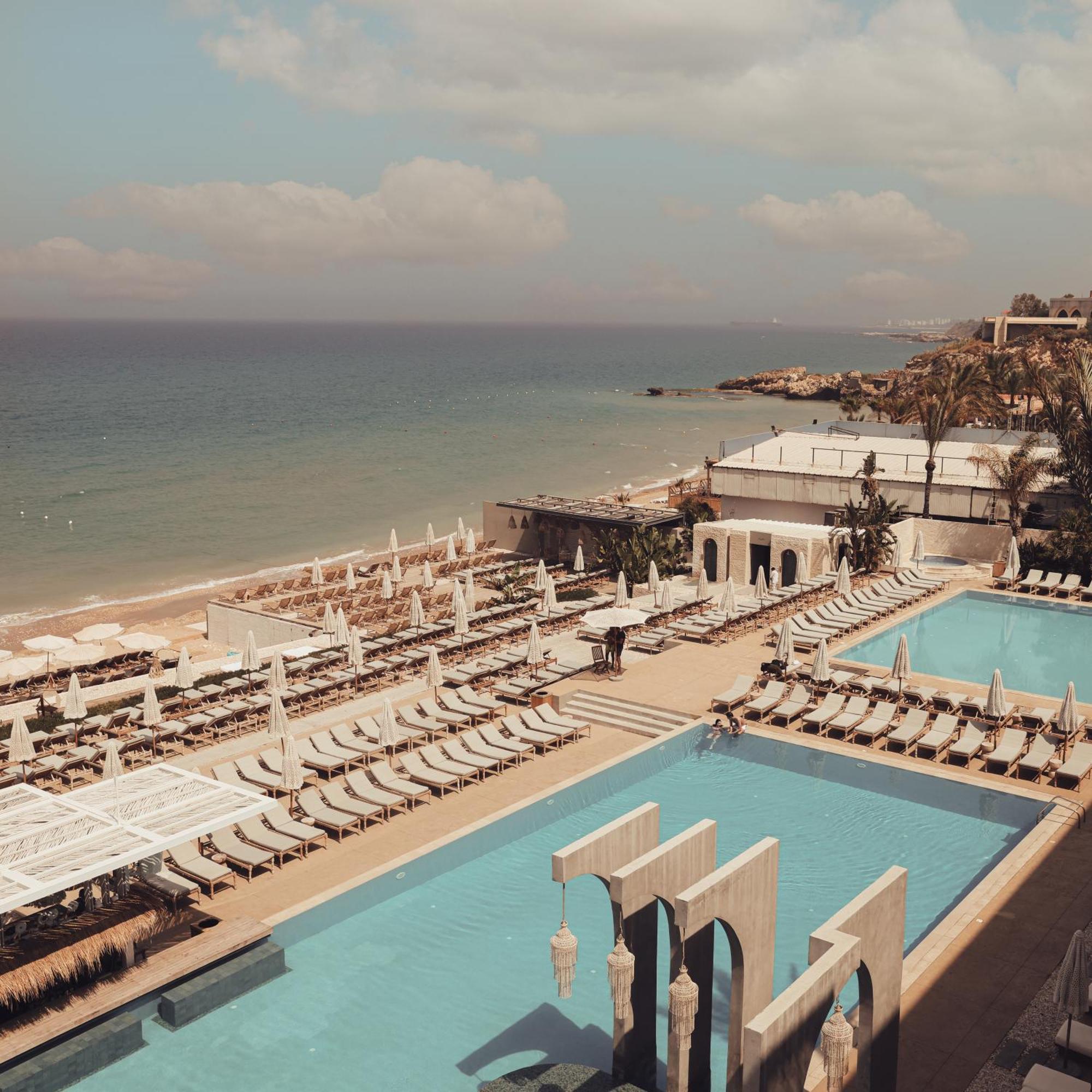 Ocean Blue Hotel & Resort -Jbeil Byblos Esterno foto